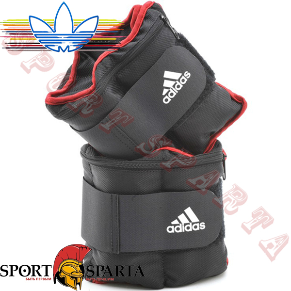 Утяжелители для рук/ног ADIDAS Adjustable Ankle/Wrist Weights 2*1 кг ADIDAS _djustable_Ankle/Wrist_Weights_ss